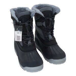 Polar Range Men's Arctic Waterproof Winter Boots Grey Size 9